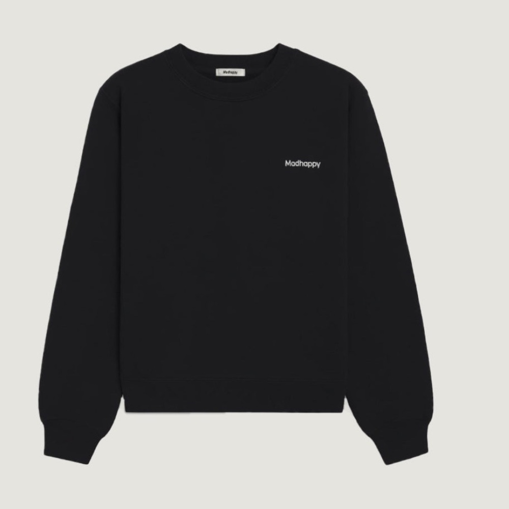 Madhappy Black Classics Fleece Crewneck